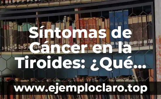 Tatuajes Zodiaco Cáncer y su Importancia Cultural 4 Síntomas de Cáncer en la Tiroides: ¿Qué Debo Saber?