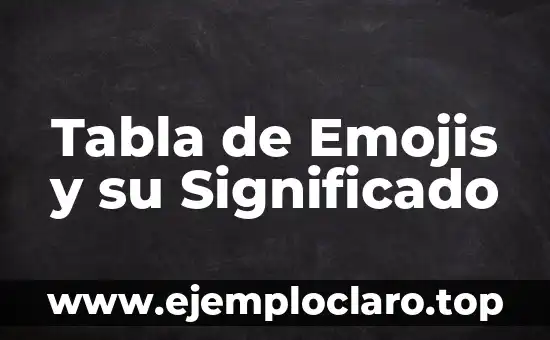 Buscar el significado de la palabra libertad 5 Tabla de Emojis y su Significado