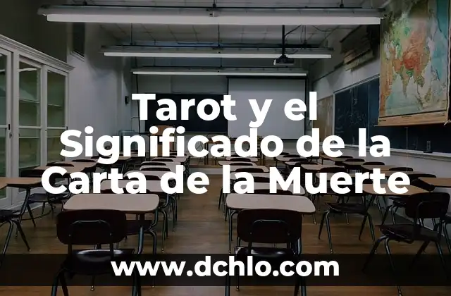 Significado del Glifo de Texcoco 6 Tarot y el Significado de la Carta de la Muerte