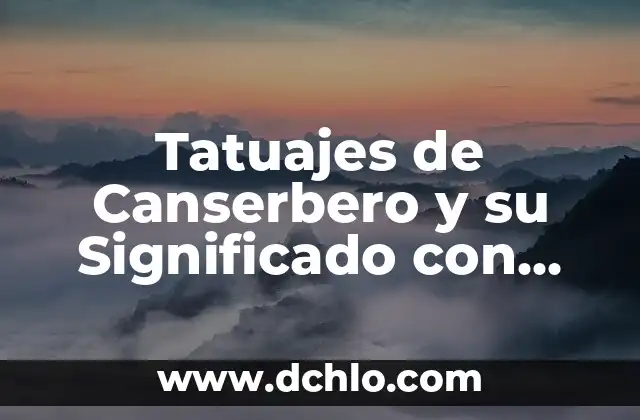 Canserbero: Descubre el significado detrás de su nombre 5 Tatuajes de Canserbero y su Significado con Serpientes