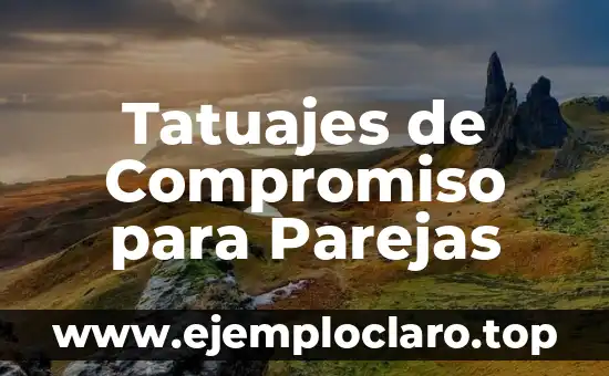Tatuajes de Compromiso para Parejas