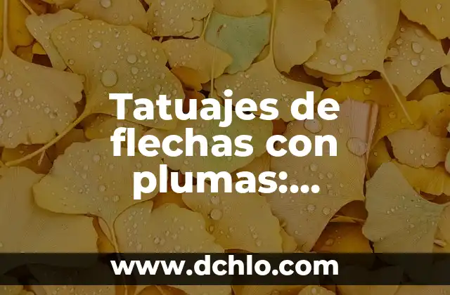 Significado de la Línea de Tendencia en Excel: Guía Completa 8 Tatuajes de flechas con plumas: significado y simbolismo detrás de esta tendencia