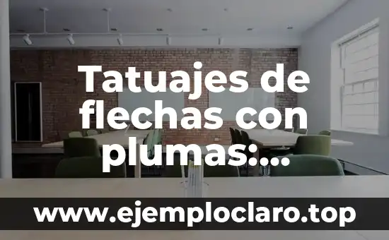 Tatuajes de flechas con plumas: significado y simbolismo detrás de esta tendencia