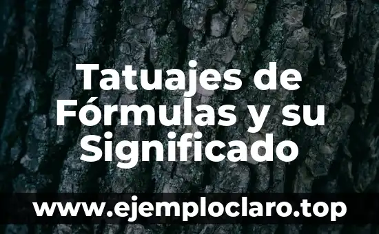 Tatuajes de Golondrinas para Hombres: Un Simbolismo Profundo 7 Tatuajes de Fórmulas y su Significado