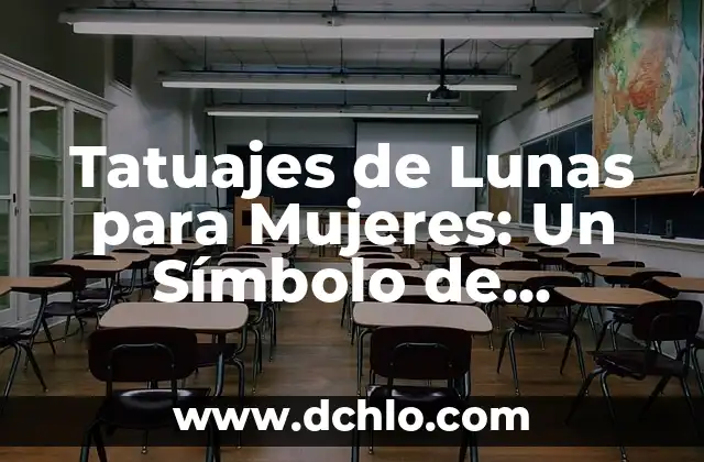 El Significado de los Tatuajes de Lobos y la Luna 4 Tatuajes de Lunas para Mujeres: Un Símbolo de Femeninidad y Misterio