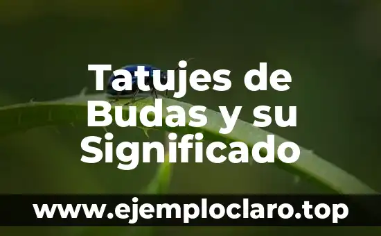 Tatujes de Budas y su Significado