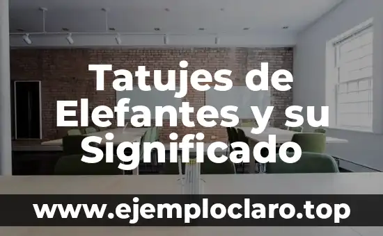 Tatujes de Elefantes y su Significado