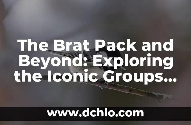 Exploring the Meaning of Arandas 5 The Brat Pack and Beyond: Exploring the Iconic Groups of the 80s