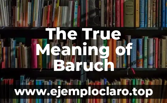 Understanding the True Meaning of Moderation 3 The True Meaning of Baruch