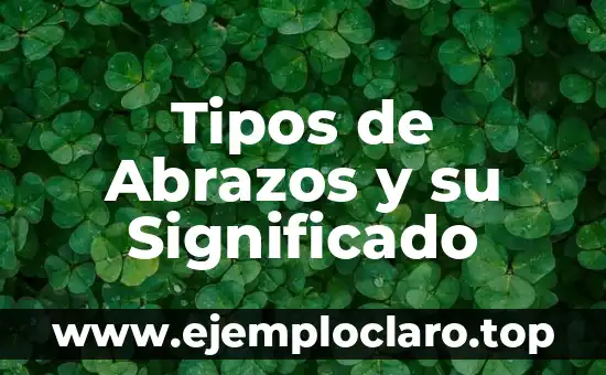 Tipos de Abrazos y su Significado