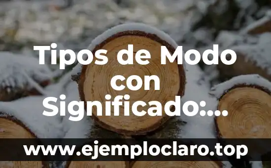 El Misterio de la Existencia: Explorando el Significado de la Vida 3 Tipos de Modo con Significado: Explorando Diferentes Formas y Estilos