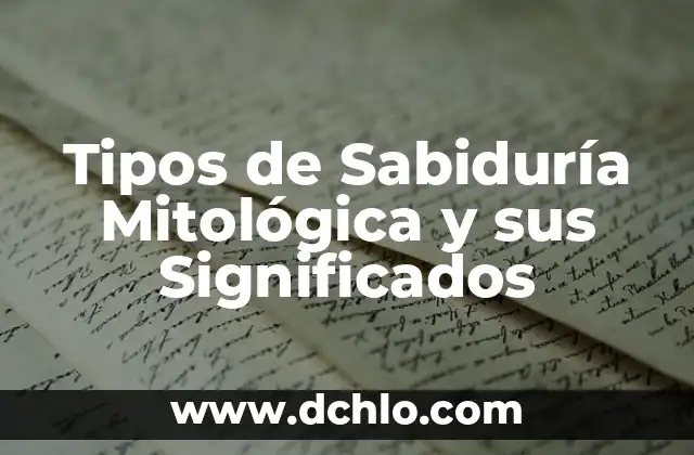 Tipos de piedras y su significado 4 Tipos de Sabiduría Mitológica y sus Significados
