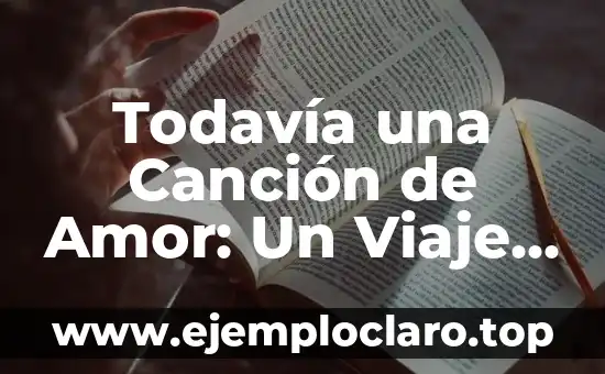 Todavía una Canción de Amor: Un Viaje al Corazón de la Música