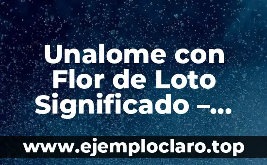 Unalome con Flor de Loto Significado - Un Símbolo de Espiritualidad
