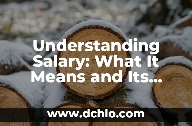 C贸mo hacer la tabla de Krejcie and Morgan 4 Understanding Salary: What It Means and Its Importance