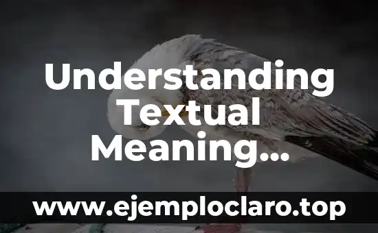 C贸mo hacer una cita textual 3 Understanding Textual Meaning Through Work Sheets