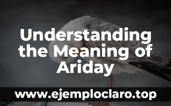 Understanding IaaS: Meaning and Images Explained 4 Understanding the Meaning of Ariday