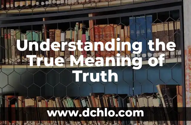 Understanding the True Meaning of Moderation 4 Understanding the True Meaning of Truth
