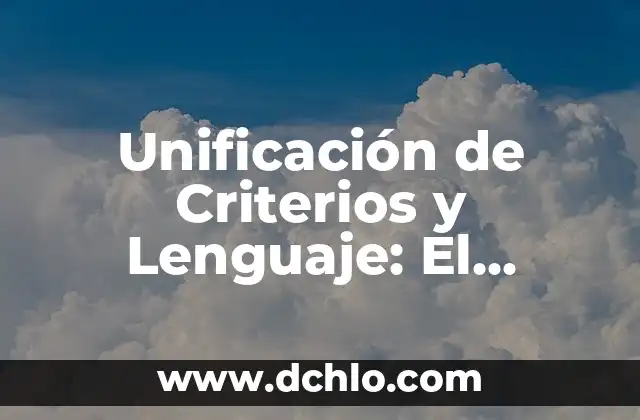 Criterios de Semejanza de Triángulos Significativos 8 Unificación de Criterios y Lenguaje: El Significado de la Coherencia