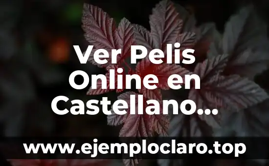 Barcelona vs Real Sociedad Ver Online Gratis: Guía Completa para Ver el Partido en Vivo 7 Ver Pelis Online en Castellano Gratis: Guía Completa
