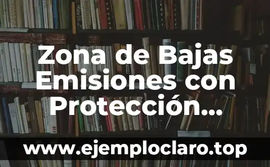 Valor Umbral de Emisiones: Un Concepto Fundamental en la Sostenibilidad Ambiental 6 Zona de Bajas Emisiones con Protección Especial en Madrid